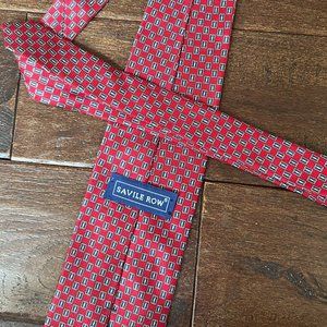 Savile Row Red Neck Tie